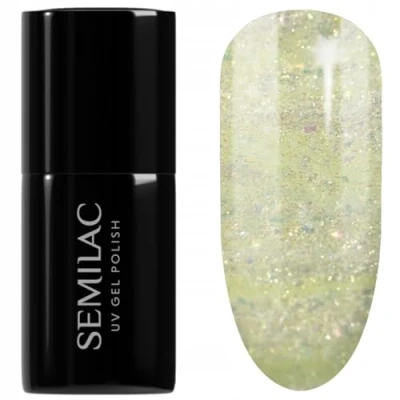 Imagen de Semilac Esmalte de uñas UV Hybrid 497 Green Groove 7 ml