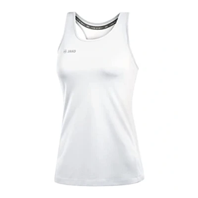 Imagen de JAKO Camiseta de Tirantes para Mujer Run 2.0, Mujer, Anchos, 6075, Blanco, 44