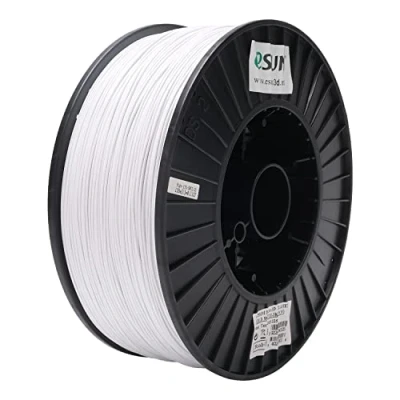 Imagen de eSUN Filamento PLA+ 1.75mm, Mejorado Tenacidad Impresora 3D PLA Plus, Precisión Dimensional +/ 0.03mm, 3KG Carrete (6.6 LBS) para de Impresión 3D, Blanco Frio