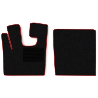 Imagen de F CORE MT02 RED Juego de alfombrillas suelo textil delante 2 Rojo
