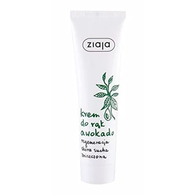 Imagen de Crema de manos Ziaja a base aguacate, para piel seca agrietada, 100 ml