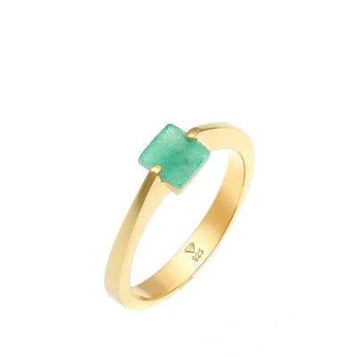 Imagen de Elli Classic CHIC Anillo goldcoloured, Mujer, Talla: 54, Gold coloured