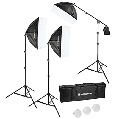 Imagen de Set De Iluminación Diurna Bresser Br 230b Led