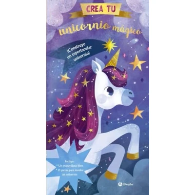 Imagen de Crea tu unicornio mágico (Castellano A PARTIR DE 3 AÑOS MANIPULATIVOS (LIBROS PARA TOCAR, JUGAR Y PINTAR), POP UPS Otros libros)