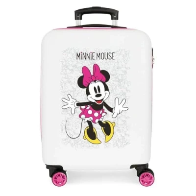 Imagen de Disney Minnie Enjoy THE DAY Trolley para niños, Talla: One Size, Bianco viola