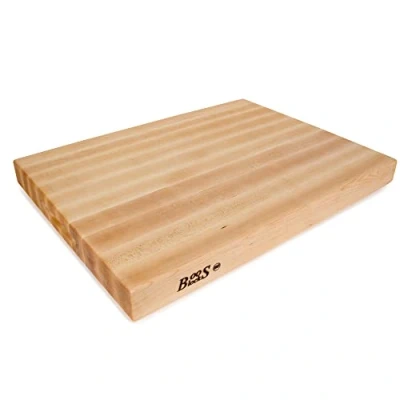 Imagen de Boos Block Pro Chef Series Tabla Cortar Cocina Profesional XXL Reversible Madera Grande de Extra Gruesa 61 x 46 6 cm