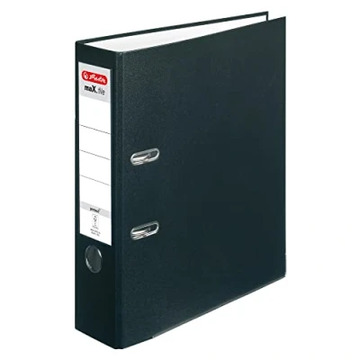 Imagen de Herlitz Max File Protect Archivador con anillas A4, negro