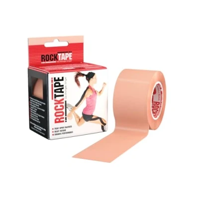 Imagen de Harbinger Rocktape Standard Cinta de kinesiología, Unisex Adulto, Beige, 5cm x 5m Roll