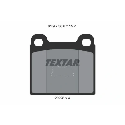 Imagen de Juego de pastillas TEXTAR 2022803