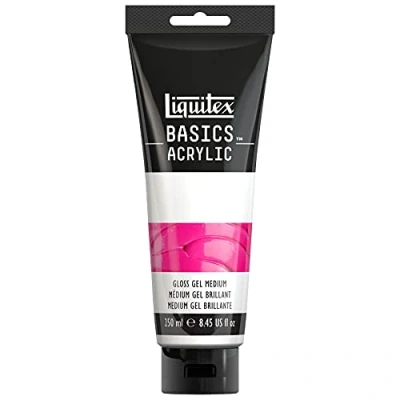 Imagen de Liquitex Basics Aditivo Gel Brillante, incoloro, 250ml, 250