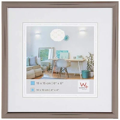 Imagen de walther design KV150D New Lifestyle marco de fotos plástico, 15 x cm, acero