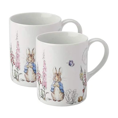 Imagen de Peter Rabbit Classic Porcelain Set of 2 Mugs 9101071 by Stow Green