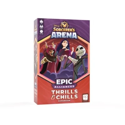 Imagen de Disney Sorcerer’s Arena: Epic Alliances Thrills and Chills Expansion Featuring Jack Skellington; The Horned King; Mother Gothel Officially Licensed Strategy &amp; Family Board Game