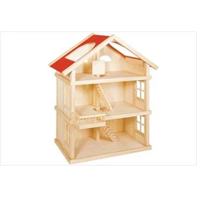Imagen de Goki Casa de muñecas 3 Pisos, Multicolor, Talla única (51957)