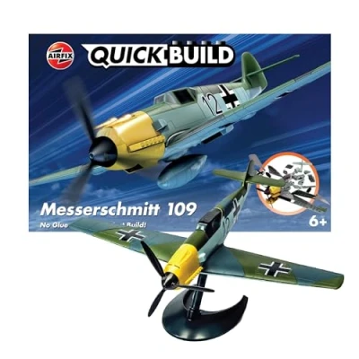 Imagen de Airfix QUICKBUILD Messerschmitt Bf109, Kit de modelado
