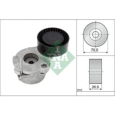Imagen de INA 534 0630 10 Tensor de Correa AUDI: A6 C7 Berlina, Avant