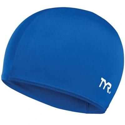 Imagen de Tyr Solid Bonnet de Bain Lycra, Adulte Unisexe, Royal, Talla única