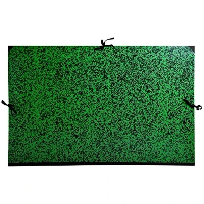 Imagen de Exacompta 533400E 1 tablero de dibujo Annonay con cintas tela fondo y esquinas lona dimensiones 75 x 105 cm formato para clasificar B1 (707 1000 mm) color verde