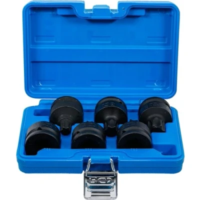 Imagen de BGS 5055 Juego de puntas vaso impacto entrada 20 mm (3/4&quot;) perfil en T (para Torx) T55 T100 6 piezas