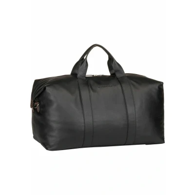Imagen de bugatti Corso Deluxe Bolso de Viaje, napa Vaqueta, Unisex, Negro