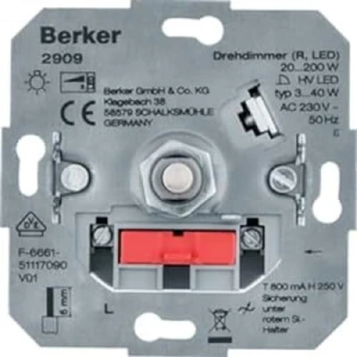 Imagen de HAGER (KNX+DOM) Regulador rotativo (R, LED)