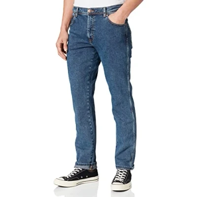 Imagen de Wrangler Texas Pantalones chinos, Hombre, Talla: 38x36, Stonewash
