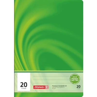 Imagen de Brunnen 104472002 Vivendi Cuaderno A4 (16 hojas, en blanco, con líneas, línea 20)