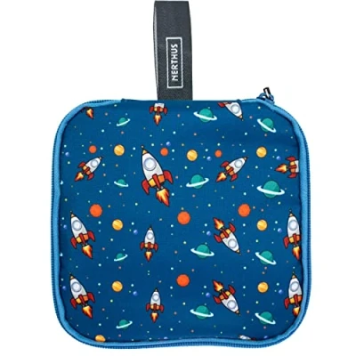 Imagen de NERTHUS FIH 1194 Bolsa Isotermica para Sandwich, Reutilizable, Ecológica, Adaptable, facil de Limpiar