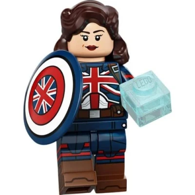Imagen de LEGO Marvel Series 1 Minifigura Capitán Carter 71031 (Bagada)