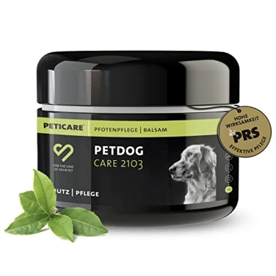 Imagen de Peticare Perro Cera Pomada para Patas Crema de Tratamiento y Cuidado Pata, Limpia Proteccion contra Inflamacion, Alivia Picores, Balsamo Protector, Ingredientes eficaces petDog Care 2103