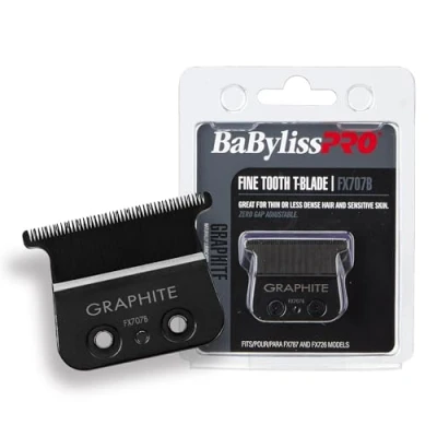 Imagen de Repuesto T Blade Fine Tooth FX707B Graphite BaBylissPRO For Men 1 Pc