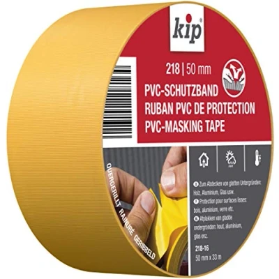 Imagen de Kip 222782 218 PVC/16, 50 mm x 33 m, color amarillo