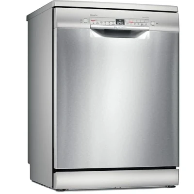 Imagen de Bosch Lavavajillas Libre Instalación, 60 cm, Serie 2, Home Connect, 14 servicios, Tercera Bandeja, Acero Antihuellas, SMS2HMI04E.