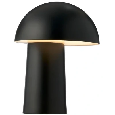 Imagen de DFTP by Nordlux Lámpara de mesa LED recargable Faye Portable, negra, atenuable, USB