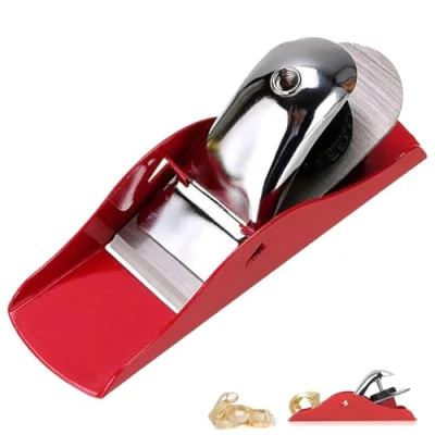 Imagen de Mini Cepillo Carpintero, Cepilladoras de Madera Manual, Avión Mano Cepilladora, Acero Cepilladora Madera, Manual para Carpintería, Carpintero Herramienta Bricolaje