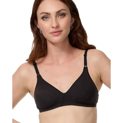 Imagen de Nur Die Baumwoll BH, Sujatador para Mujer, Negro (Schwarz 094), 80C