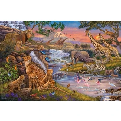 Imagen de Ravensburger Puzzle: Reino Animal, Puzzle 3000 Piezas, Puzzles para Adultos y Niños, Piezas Adultos, Pegamento Enmarcar puzzles, Rompecabezas Pasatiempos, 121x80cm
