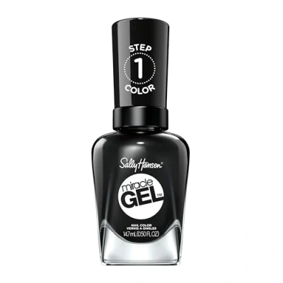 Imagen de Sally Hansen Nail Polish Miracle Gel 460 Blacky O Żelowy lakier do paznokci bez konieczności użycia lampy UV/LED 14.7ml