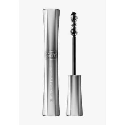 Imagen de Physicians Formula Killer Curves Voluptuous Curling Mascara Máscara de Pestañas Volumen y Rizo, Cepillo para Pequeñas Fórmula con Polímeros Colágeno Maquillaje Ojos Black