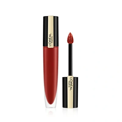Imagen de L&#039;Oreal Paris Make up Designer Rouge Signature 115 I am Worth It Pintalabios Mate Permanente Rojo 7 ml
