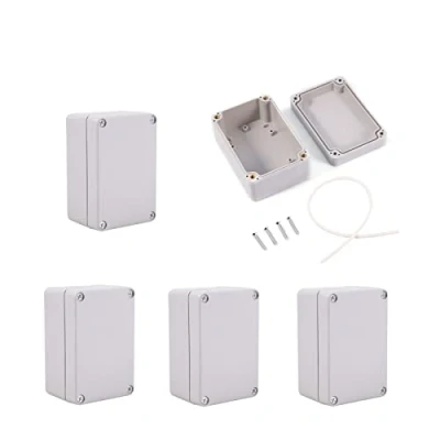 Imagen de 5 unids impermeable caja de conexiones cable conectar energía proyecto caso recinto (100x68x50mm)