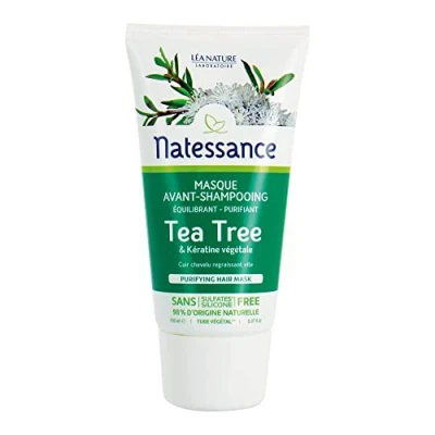 Imagen de Natessance Mascarilla Prechampú Ãrbol de Té &amp; Queratina Vegetal 150 ml