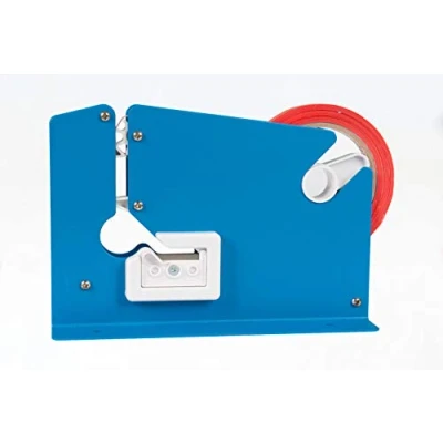 Imagen de 16 rollos de cinta adhesiva PVC rojo 9 mm x 66 m + cierre bolsa