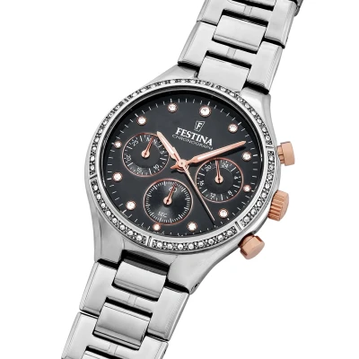 Imagen de Festina Boyfriend Collection Cronógrafo, Mujer, Talla: One Size, Black