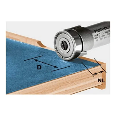 Imagen de Festool fresa de enrasado hw/kls d22/8 ofk