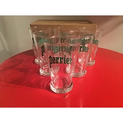 Imagen de P Lot de 6 Verres Perrier en Boite Neuf
