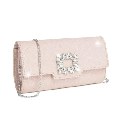 Imagen de Miss Lulu Bolso de mano mujer con strass,Clutch fiesta elegante para noche,Bolso brillante