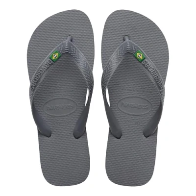 Imagen de Havaianas Top Brasil, Chanclas Cómodas, Duraderas y Ligeras, con Suela Antideslizante, Bandera de Brasil en las Tiras, Adultos Unisex