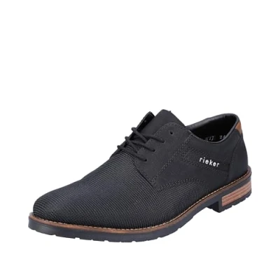 Imagen de Rieker 14614, Zapatos con Cordones Hombre, Negro, 45 EU