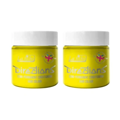 Imagen de 2 x La Riche Directions Semi Permanent Hair Color Bote de 100 ml (Bright Daffodil)